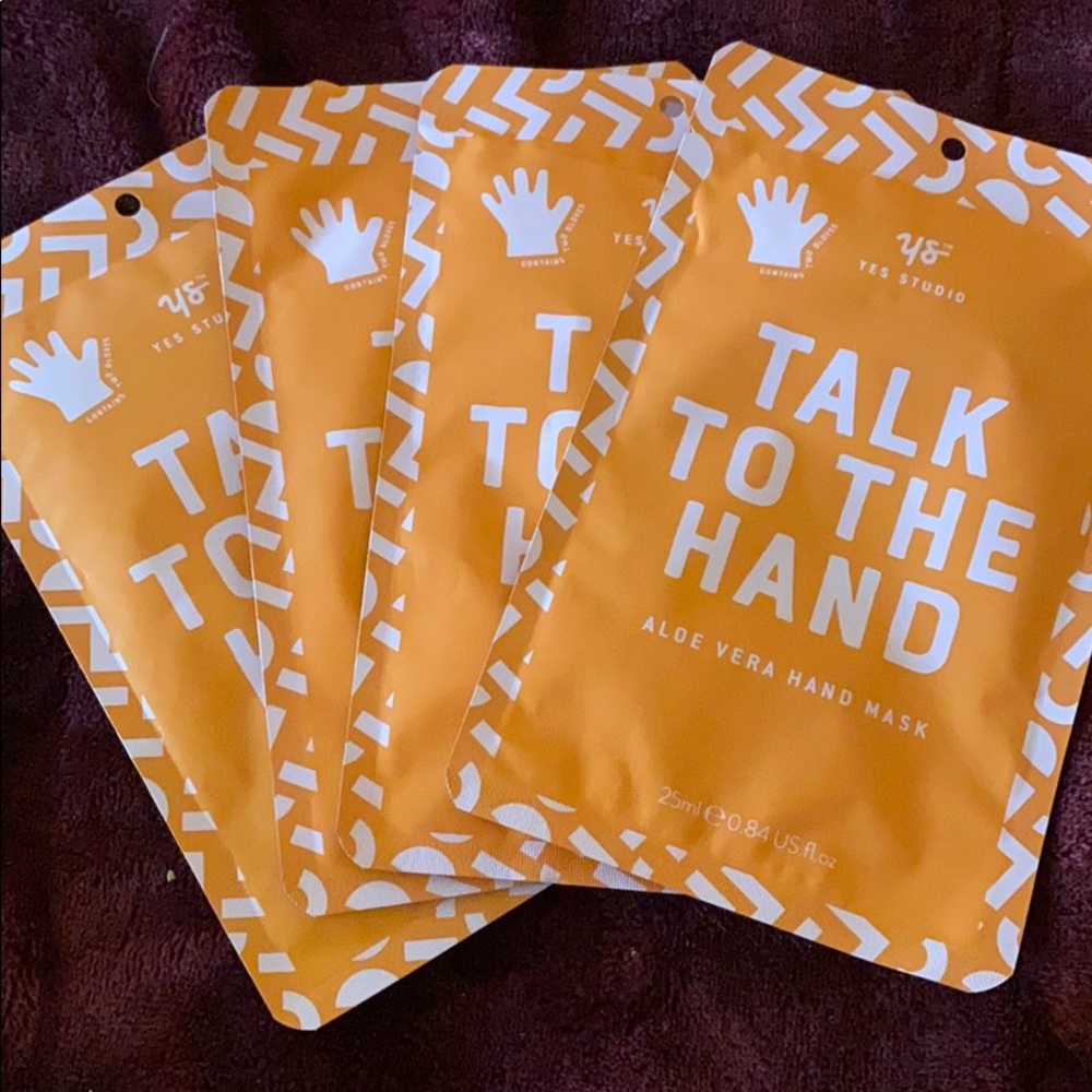 aloe vera hand mask